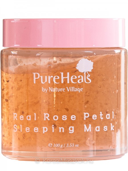 Pureheals Real Rose Petal Sleeping Mask
